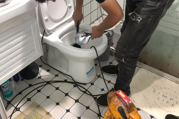 禹会疏通下水道