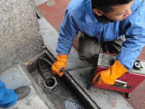 禹会疏通下水道